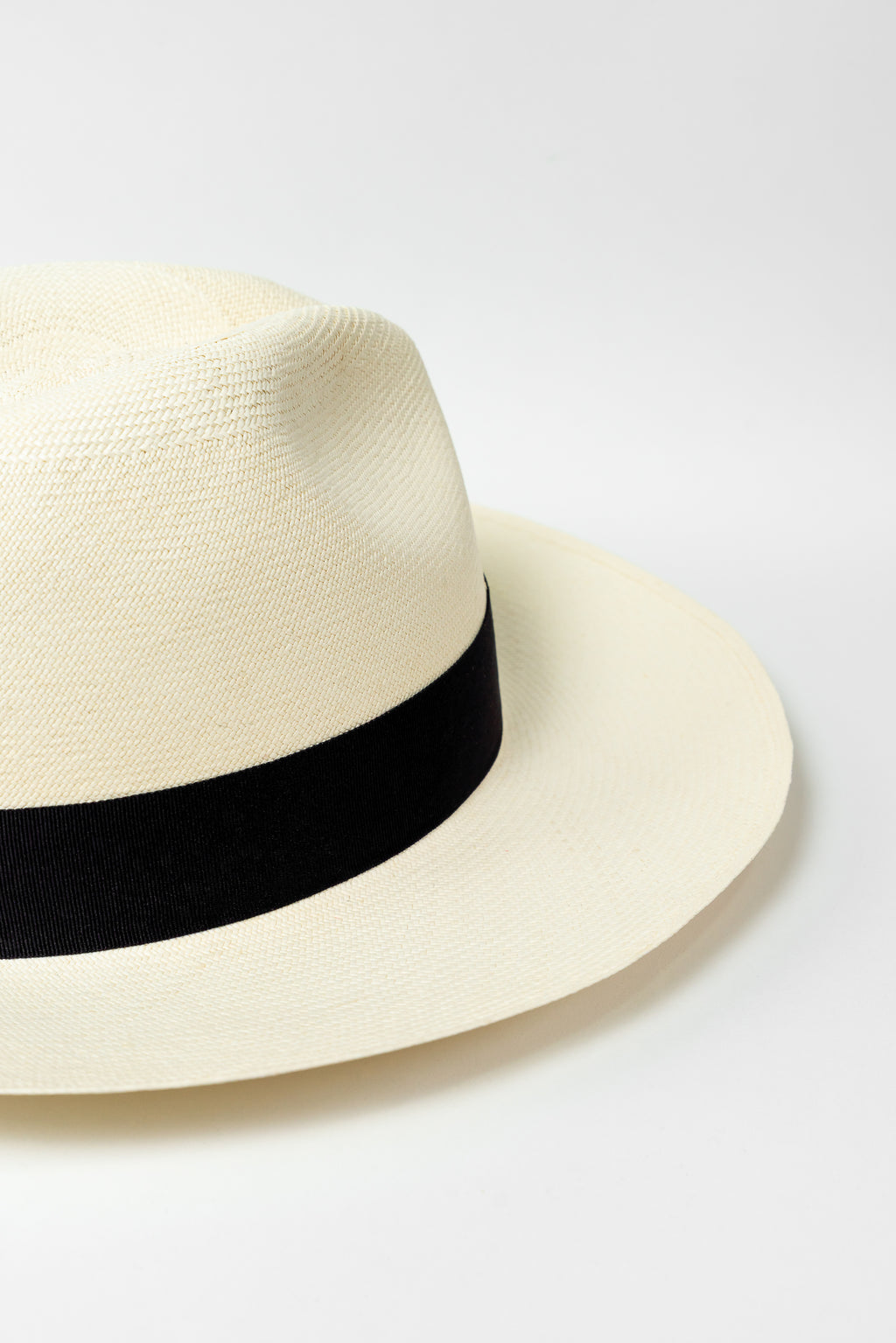 Superfine Classic White Panama Hat -  Montecristi Quality