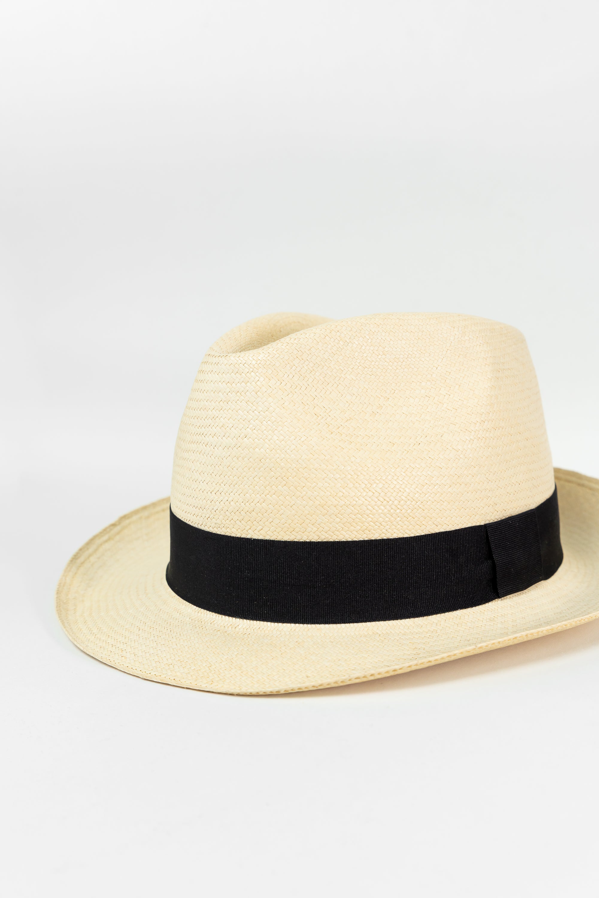 Fine Borsalino Panama Hat- Short brim