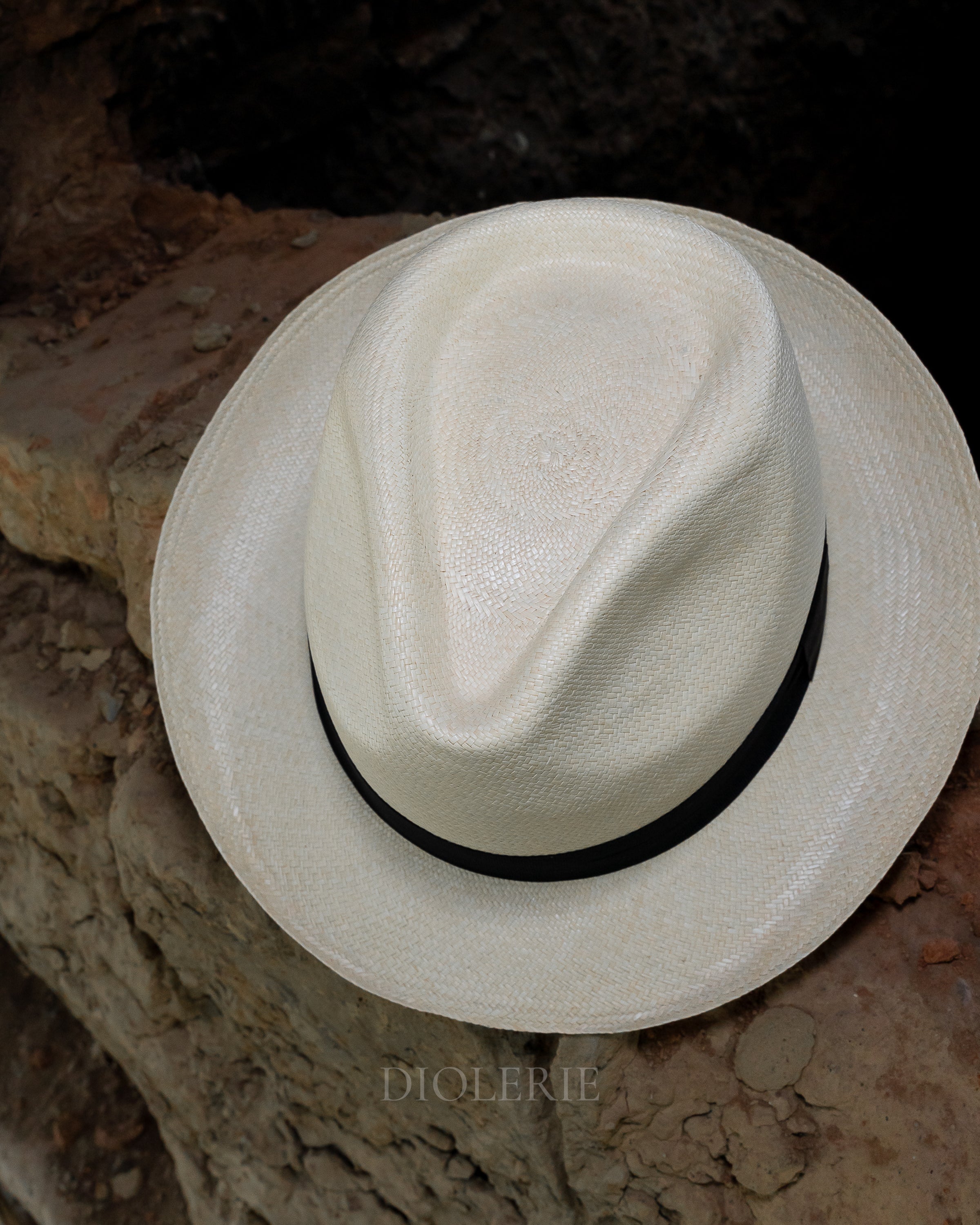 Fine Borsalino Panama Hat- Short brim